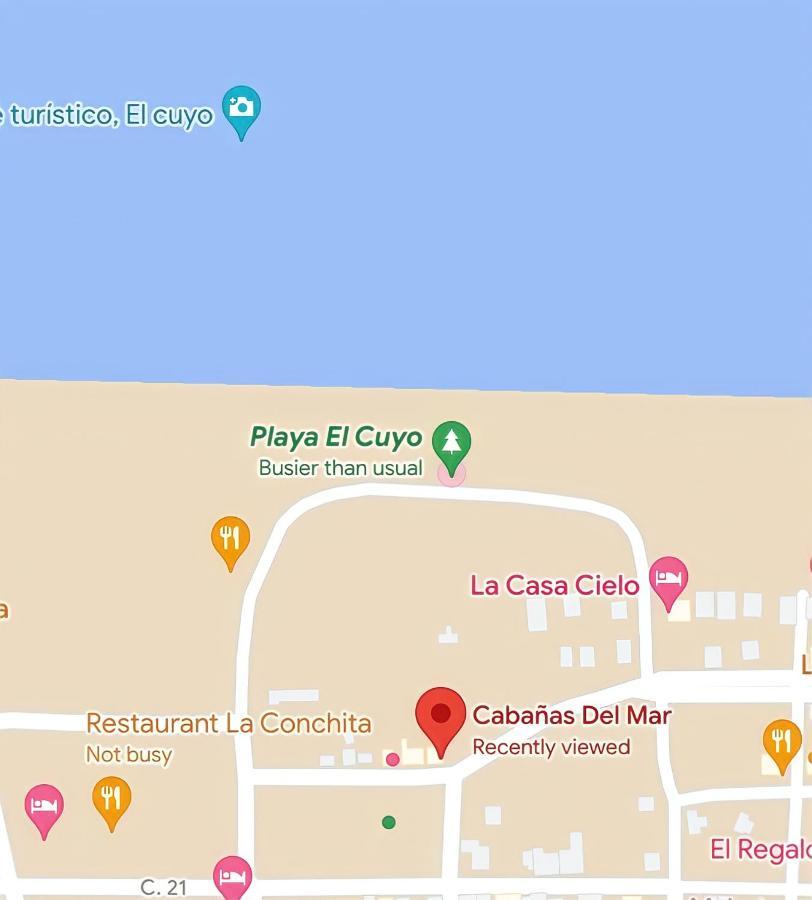 Cabana Tortuga A Unos Pasos De La Playa El Cuyo Exterior photo